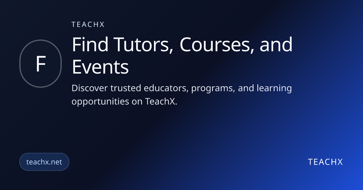TeachX — The World's Most Complete Education Technology Ecosystem